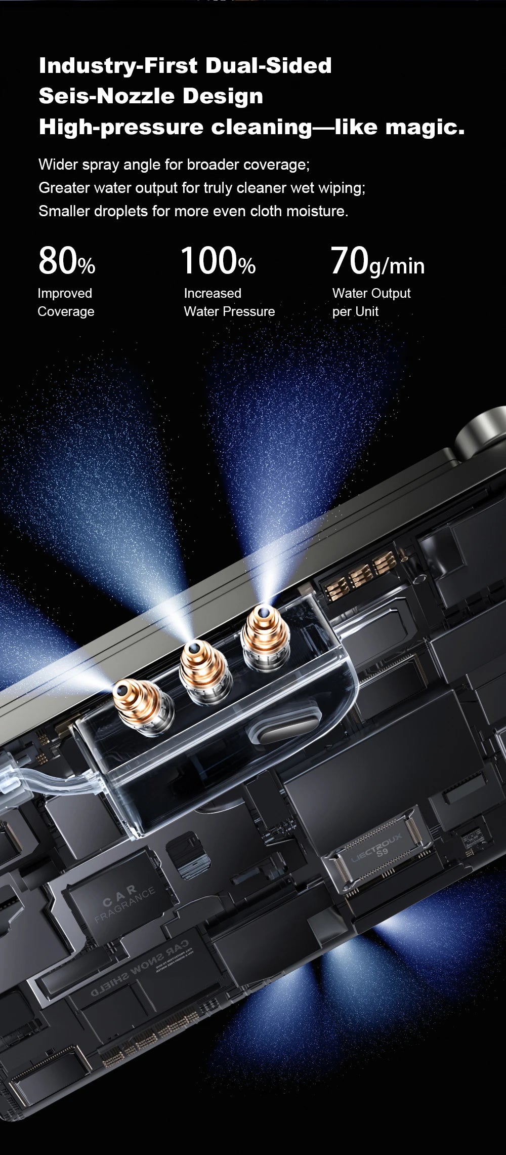 The 2026 S9 Master: 6-Way Dual-Spray Robot with Frameless Surface Detection