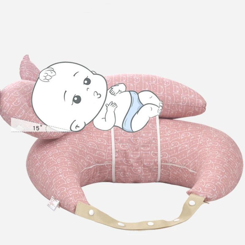 The 3-in-1 Adaptive Feeding Pillow: Adjustable Shoulder Strap & Neck Support