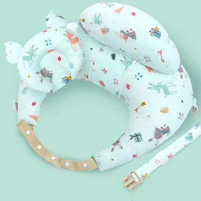 The 3-in-1 Adaptive Feeding Pillow: Adjustable Shoulder Strap & Neck Support