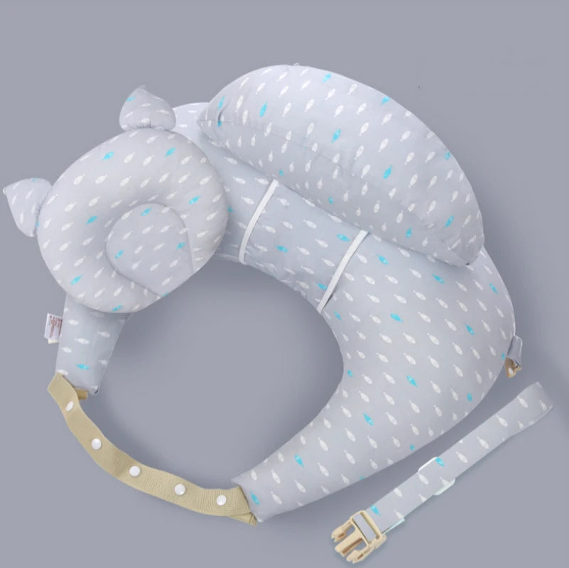 The 3-in-1 Adaptive Feeding Pillow: Adjustable Shoulder Strap & Neck Support