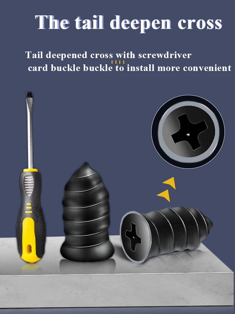 The 60-Second Roadside Fix: Universal Puncture Repair Screws for Cars & Bikes