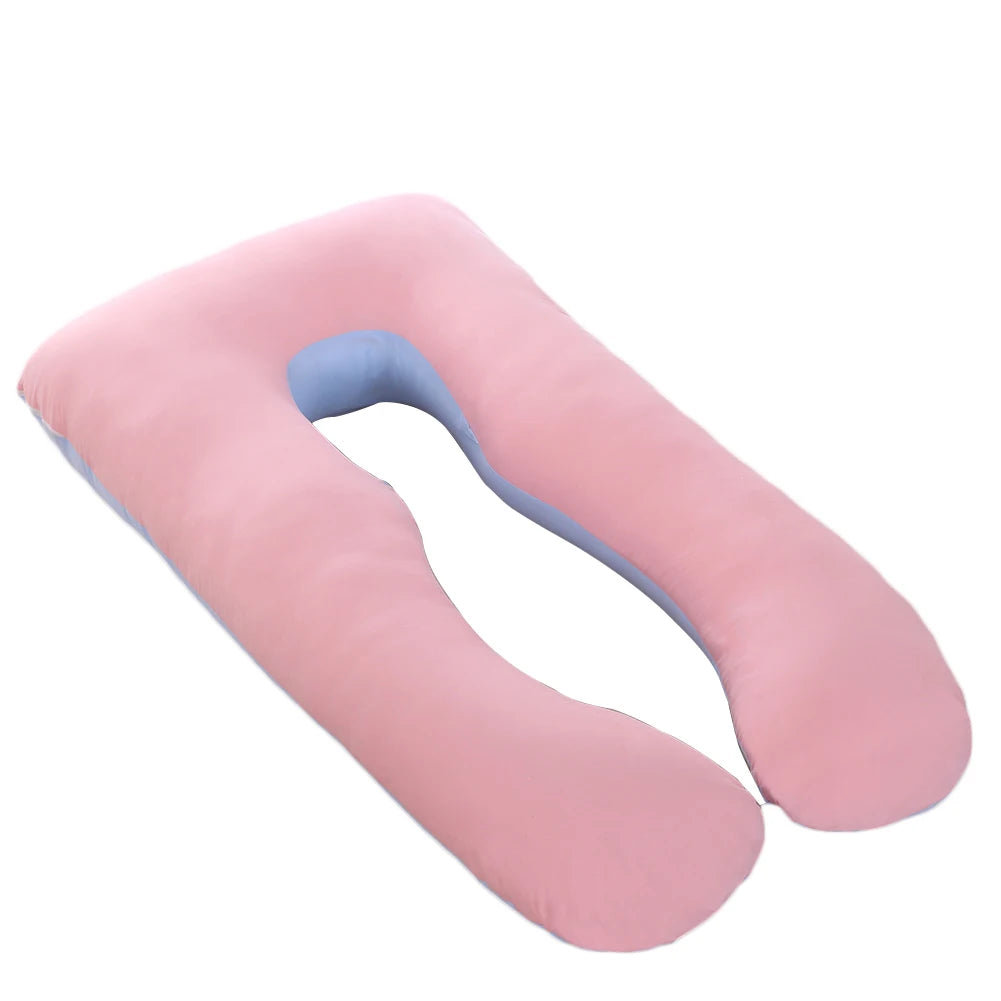 Premium Maternity & Nursing Pillow Case: Ultra-Soft Cotton U-Type Cover