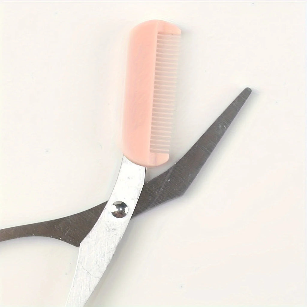 Brow Duo | Stainless Steel Grooming Scissors for Flawless Brows