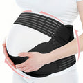Adjustable Maternity Belly Band for Pregnancy – Lower Back & Abdomen Support Belt for Pain Relief
