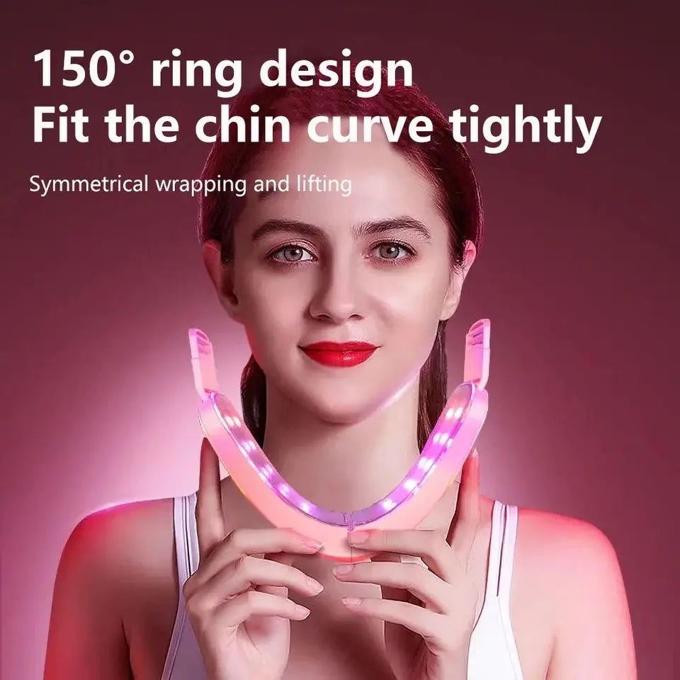 LED V-Face Lifting Massager – Photon Therapy & EMS Slimming Tool