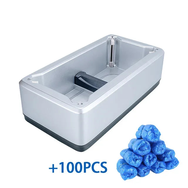 SmartStep Automatic Shoe Cover Machine: Portable & Hands-Free Protection