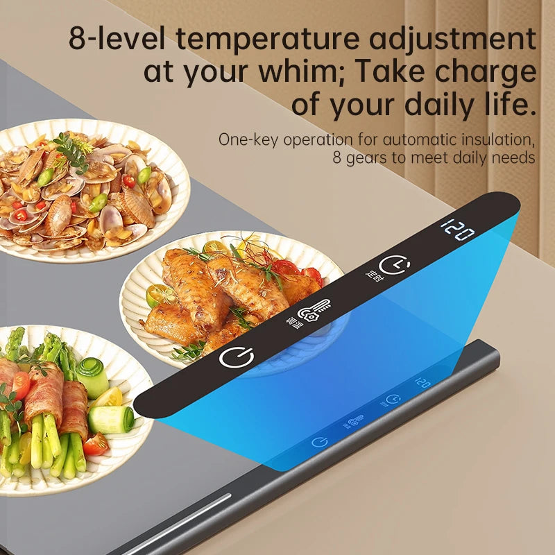 Modern Hostess Smart Electric Warming Tray: Portable, Fast-Heating Food Mat