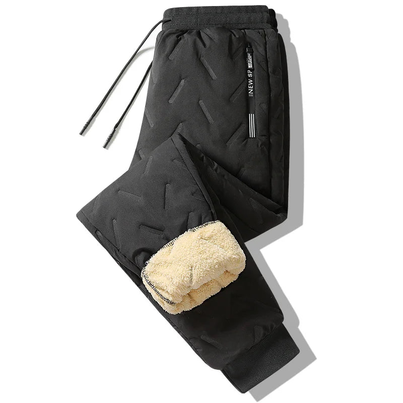 Arctic Shield Winter Sweatpants: Waterproof & Thick Fleece Lined