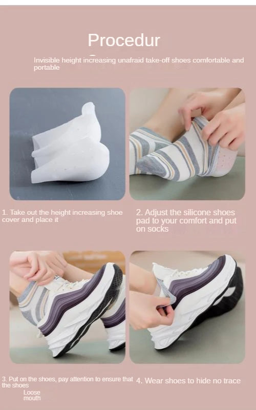 Height Increasing Socks & Arch Support Cushions