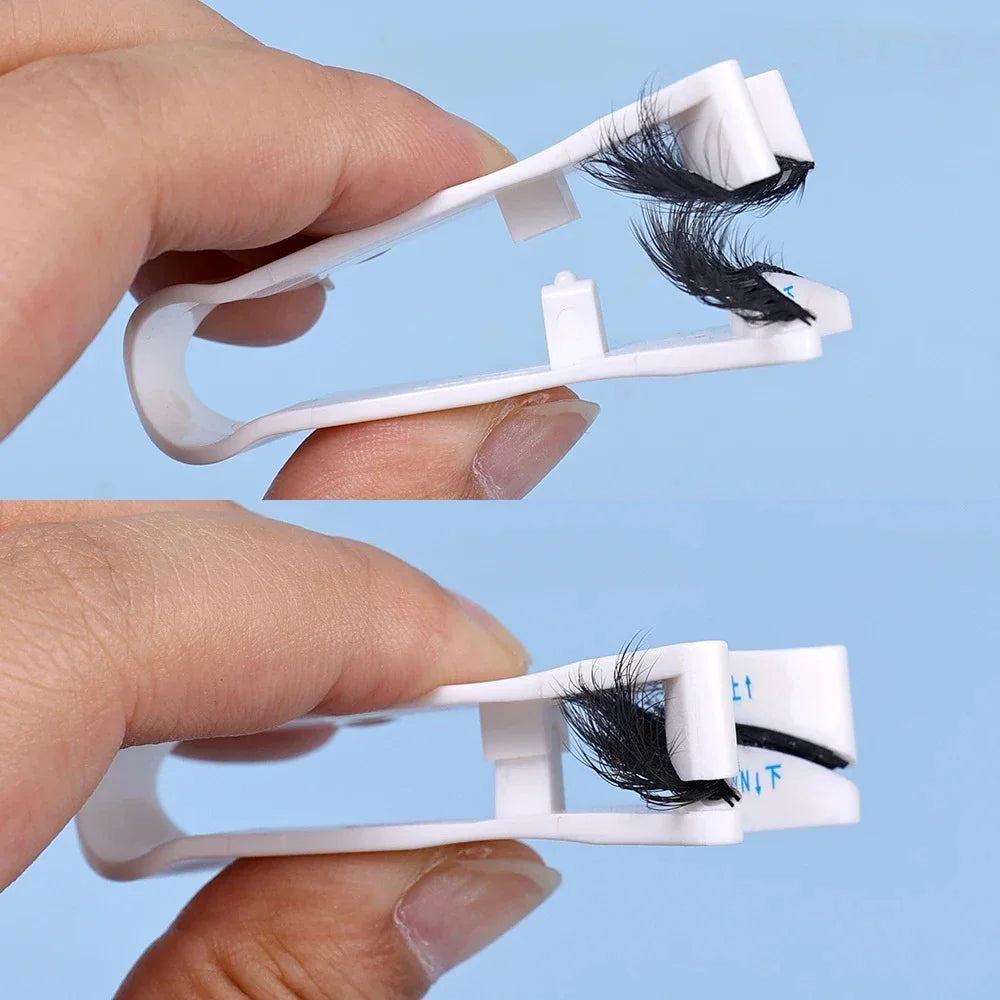 The 5-Second Lash Master: Magnetic Tweezer & Curler for 3D Mink Lashes