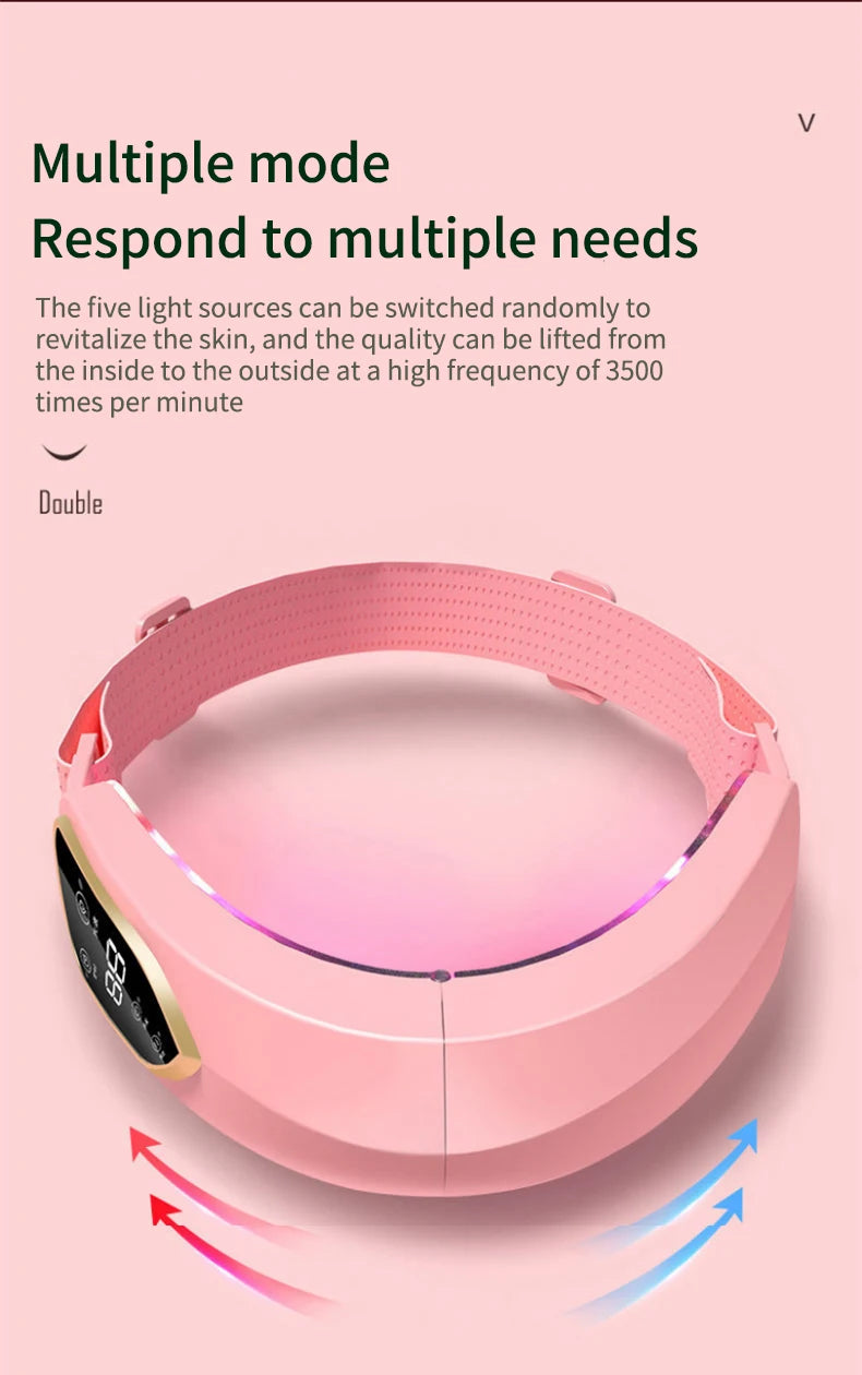 LED V-Face Lifting Massager – Photon Therapy & EMS Slimming Tool