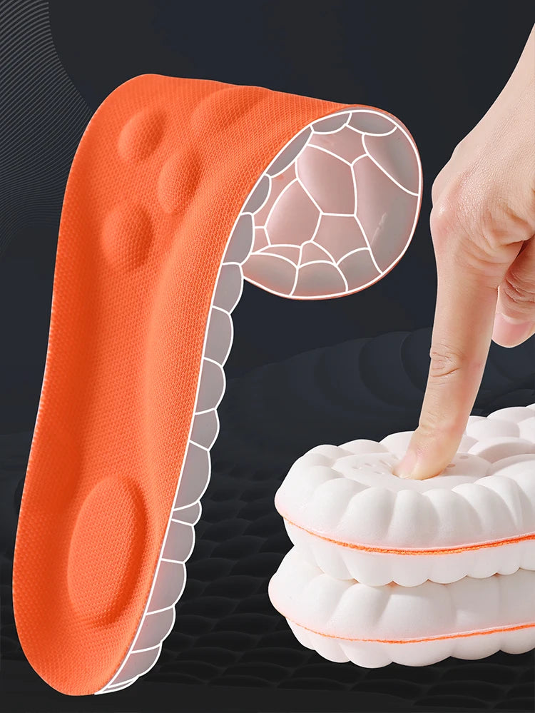 The 12-Hour Comfort Pad: Breathable Shock-Absorbing Arch Support Insoles