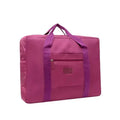 Foldable Carry-On: Water-Resistant Overnight Bag with Trolley Sleeve