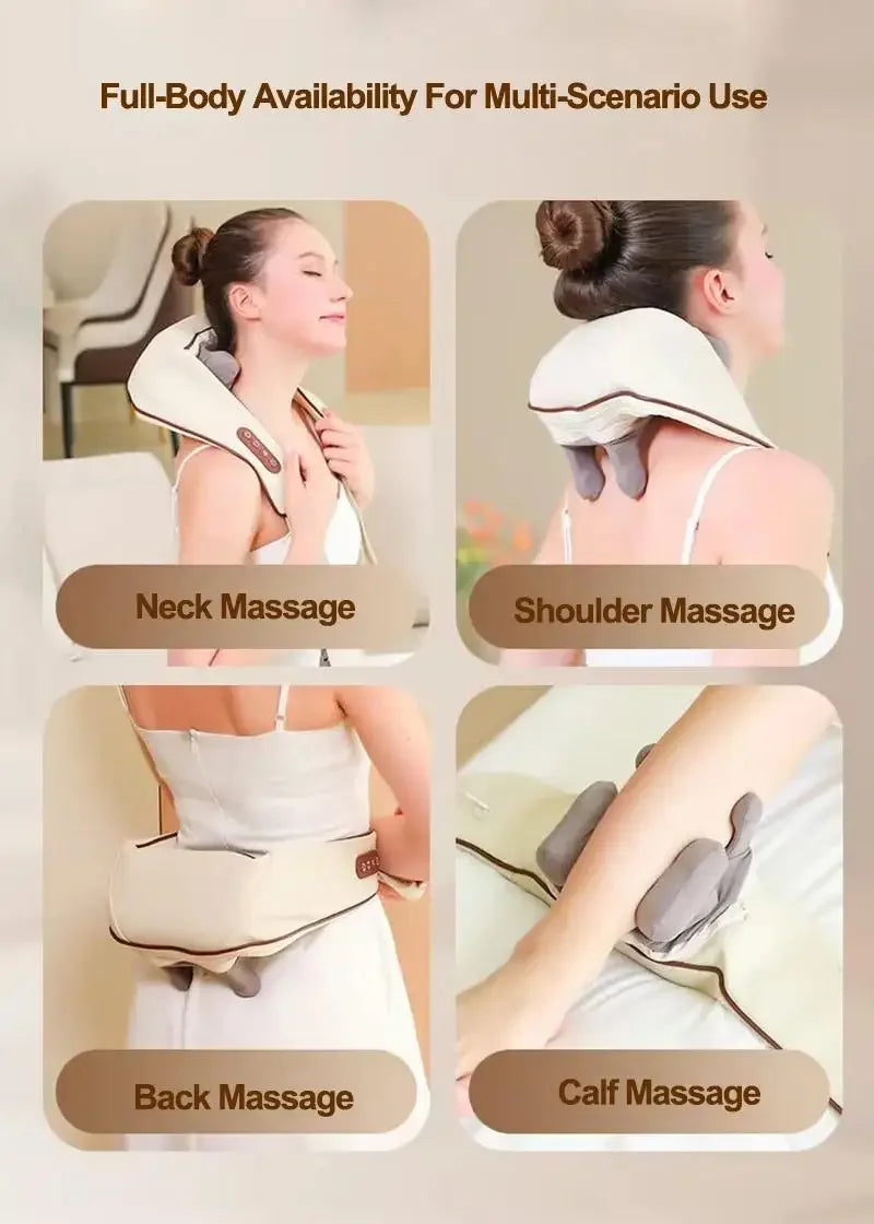 N7 Massager | All-Body Deep Tissue Thermal Shawl