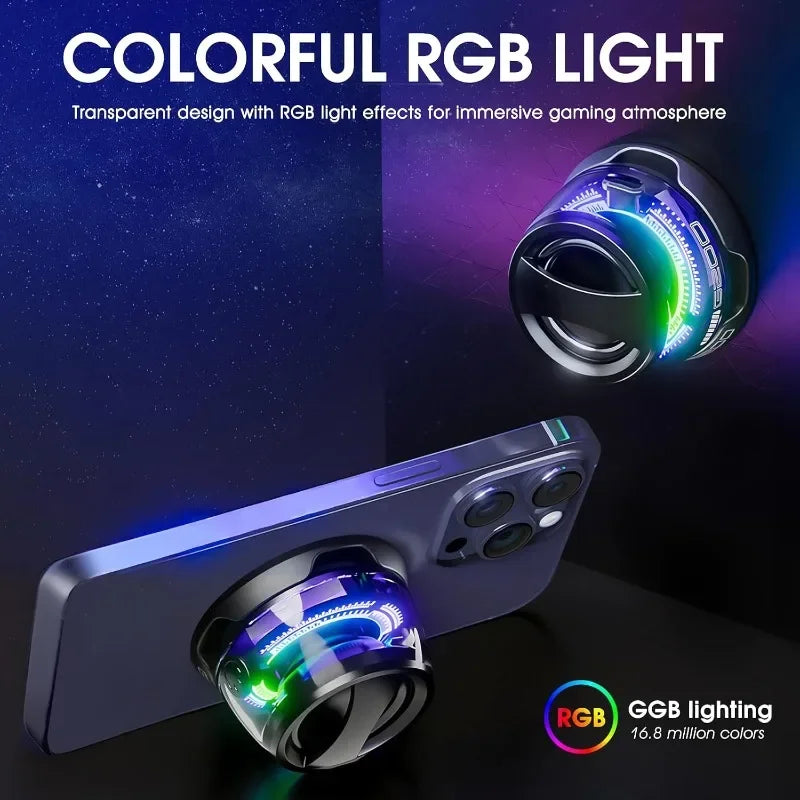 The Nomad Pod: Magnetic Bluetooth Travel Speaker with Pulsating RGB Glow