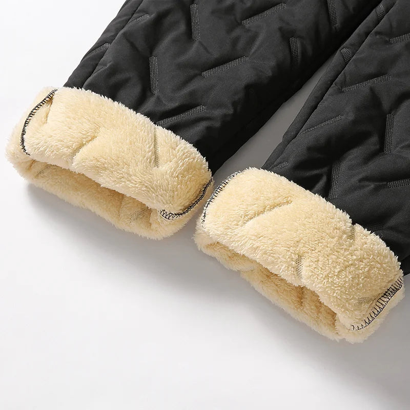 Arctic Shield Winter Sweatpants: Waterproof & Thick Fleece Lined