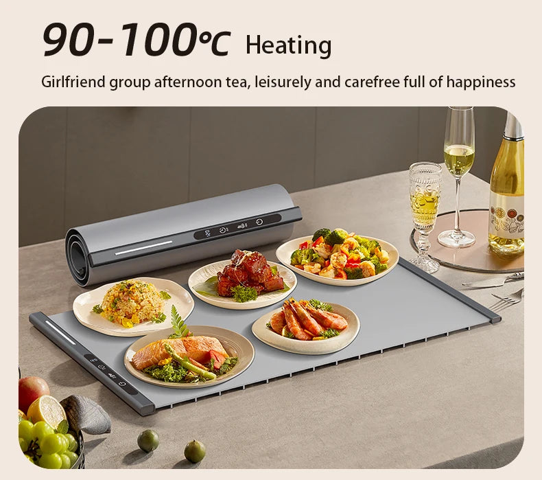 Modern Hostess Smart Electric Warming Tray: Portable, Fast-Heating Food Mat