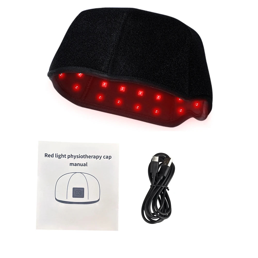 Red Light Therapy Cap for Hair Growth & Thinning – 660nm & 850nm Infrared LED Scalp Care Hat