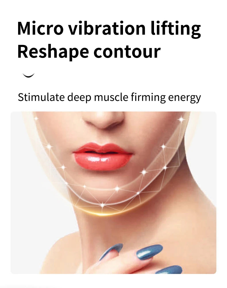 LED V-Face Lifting Massager – Photon Therapy & EMS Slimming Tool
