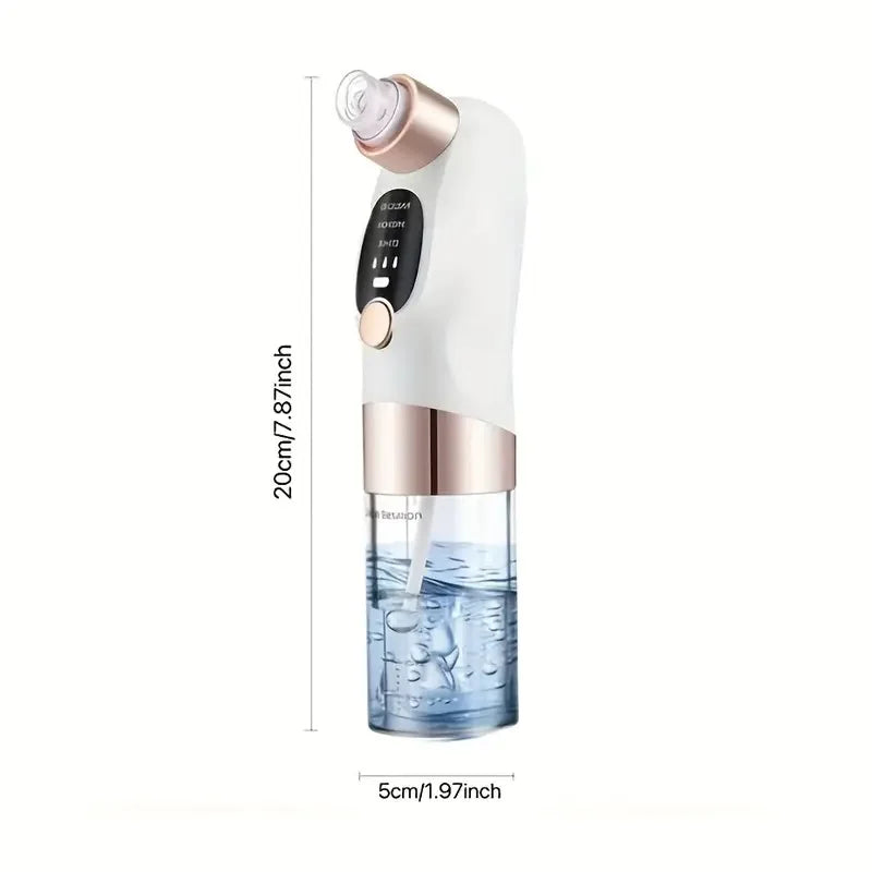 Professional Facial Pore Cleaner – 5-Probe Gentle Blackhead Vacuum & Skin Purifier