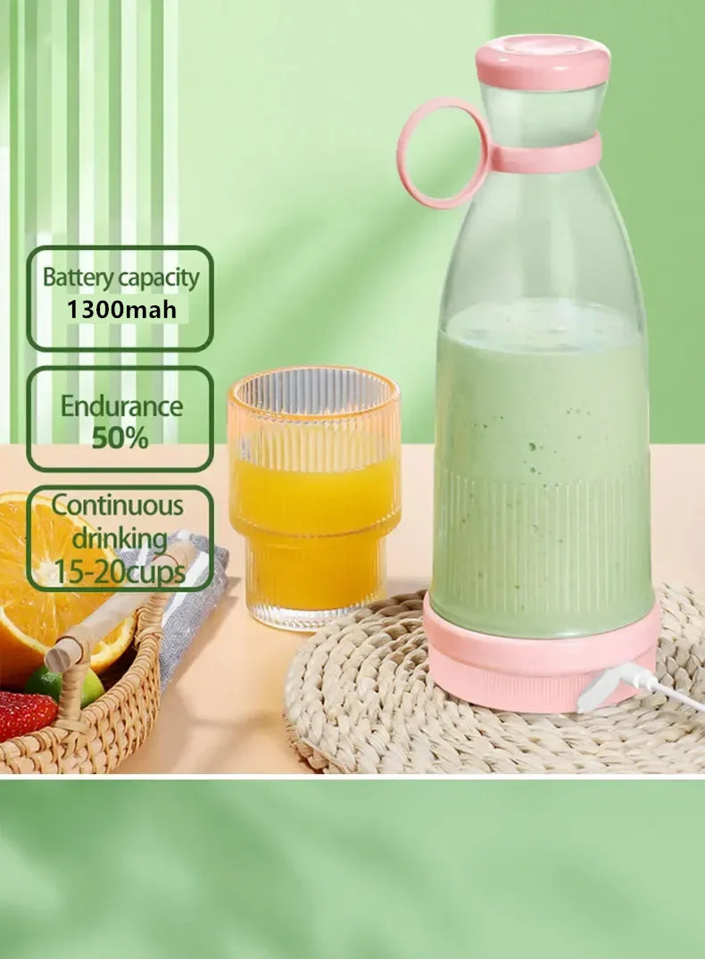 Portable Blender: USB-C Rechargeable Personal Juicer