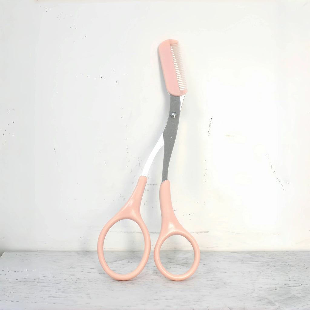 Brow Duo | Stainless Steel Grooming Scissors for Flawless Brows