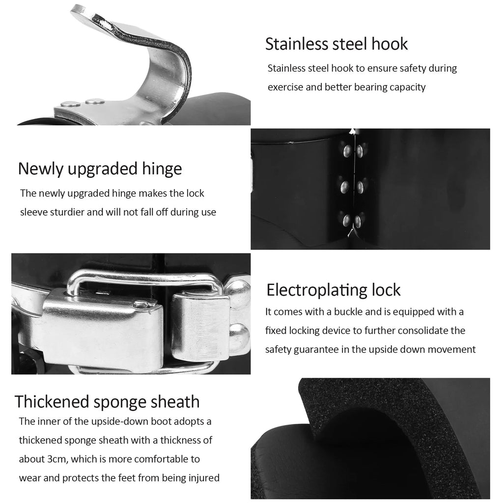Gravity Inversion Boots | Professional Spinal Decompression Set