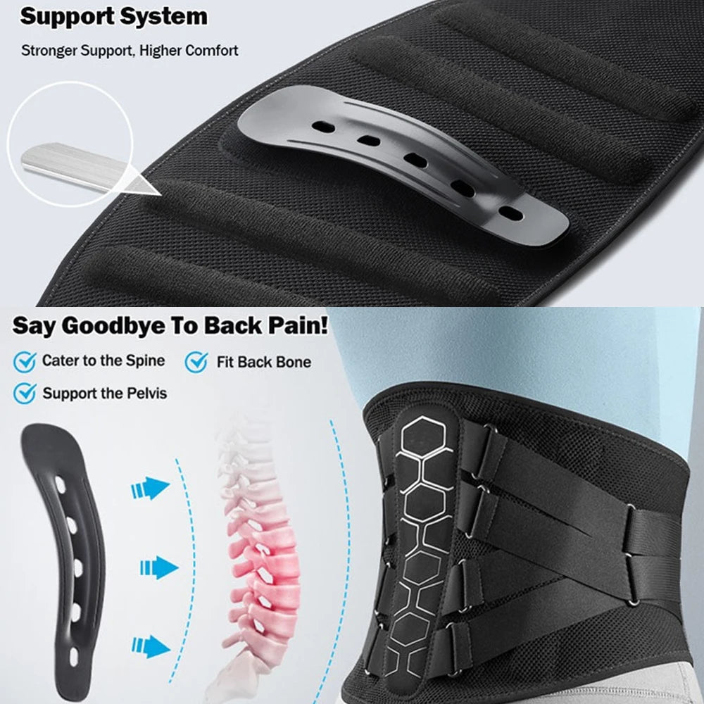 Sciatica & Herniated Disc Relief Belt – Premium Lumbar Back Support