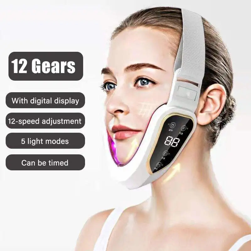 LED V-Face Lifting Massager – Photon Therapy & EMS Slimming Tool