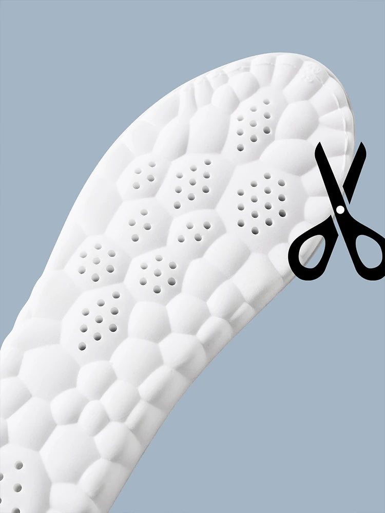 The 12-Hour Comfort Pad: Breathable Shock-Absorbing Arch Support Insoles
