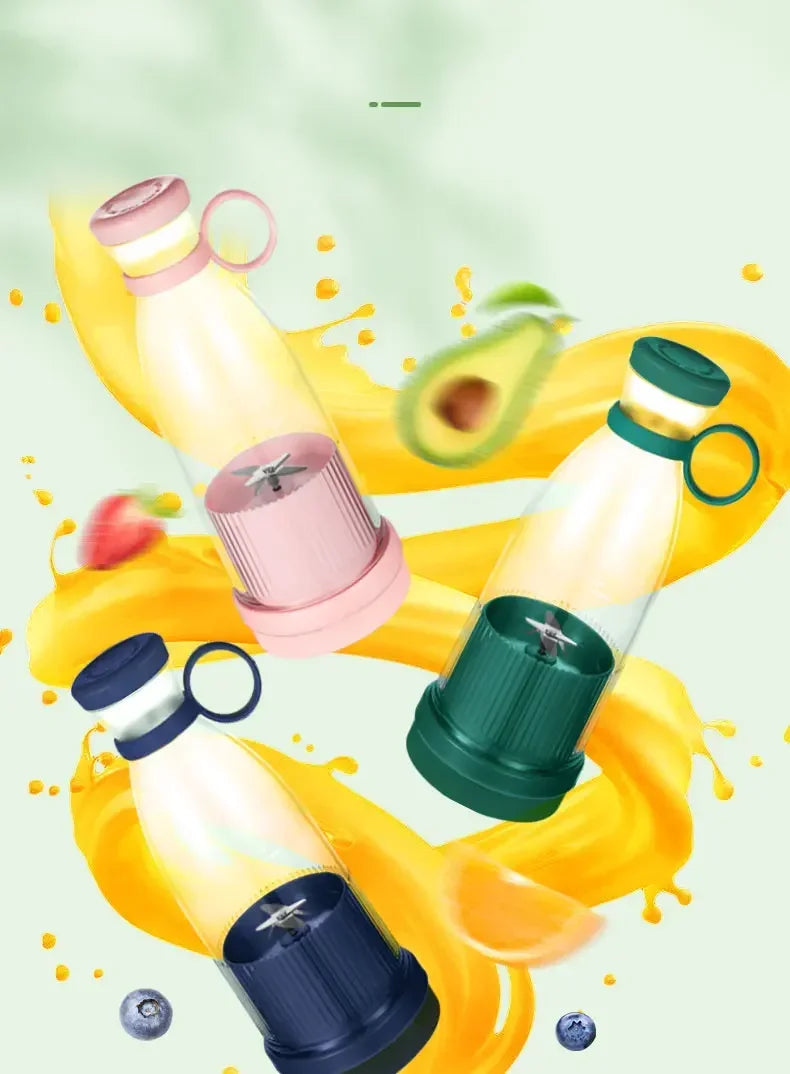 Portable Blender: USB-C Rechargeable Personal Juicer
