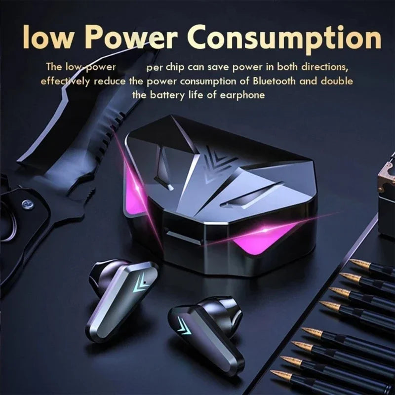 Wireless Bluetooth 5.3 Earbuds with Smart LED Power Display