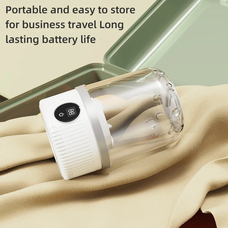 Miniature Wireless Washing Machine: Specialized Care for Underwear, Socks & Pet Wear