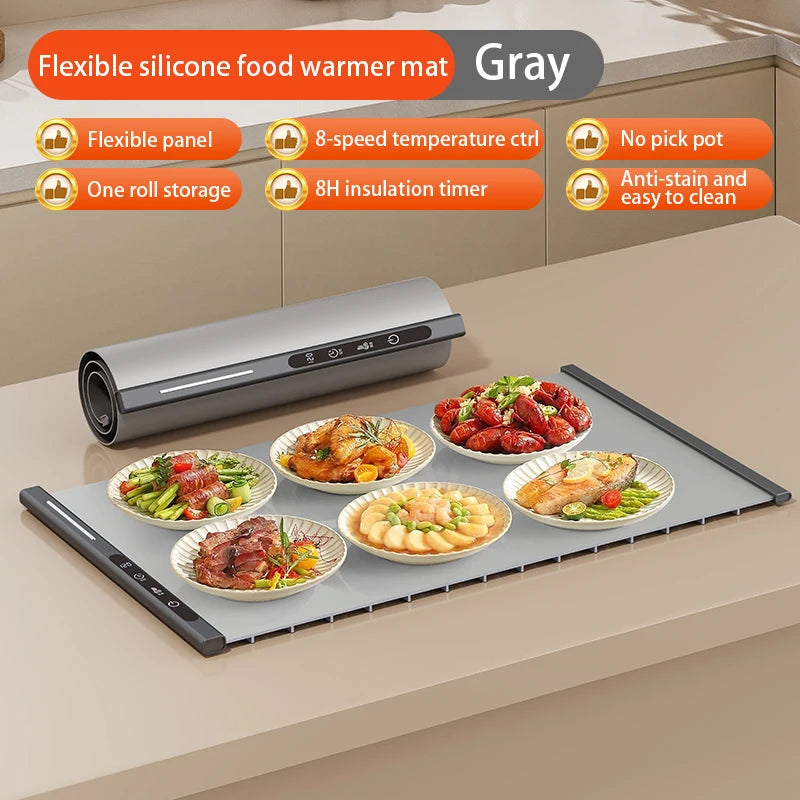 Modern Hostess Smart Electric Warming Tray: Portable, Fast-Heating Food Mat