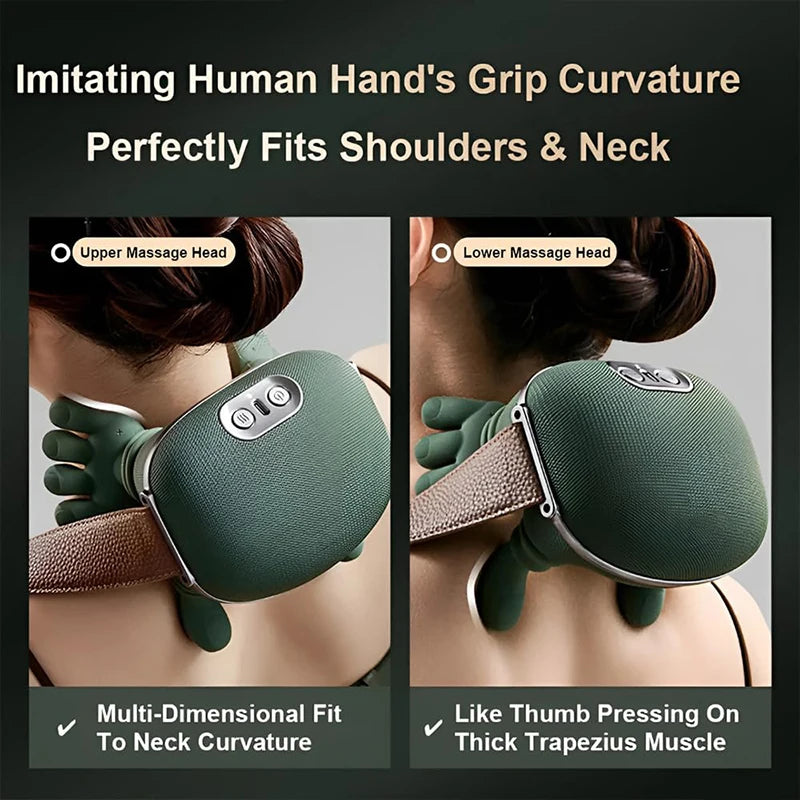 Bionic Massage Shawl | Targeted Cervical & Muscle Recovery