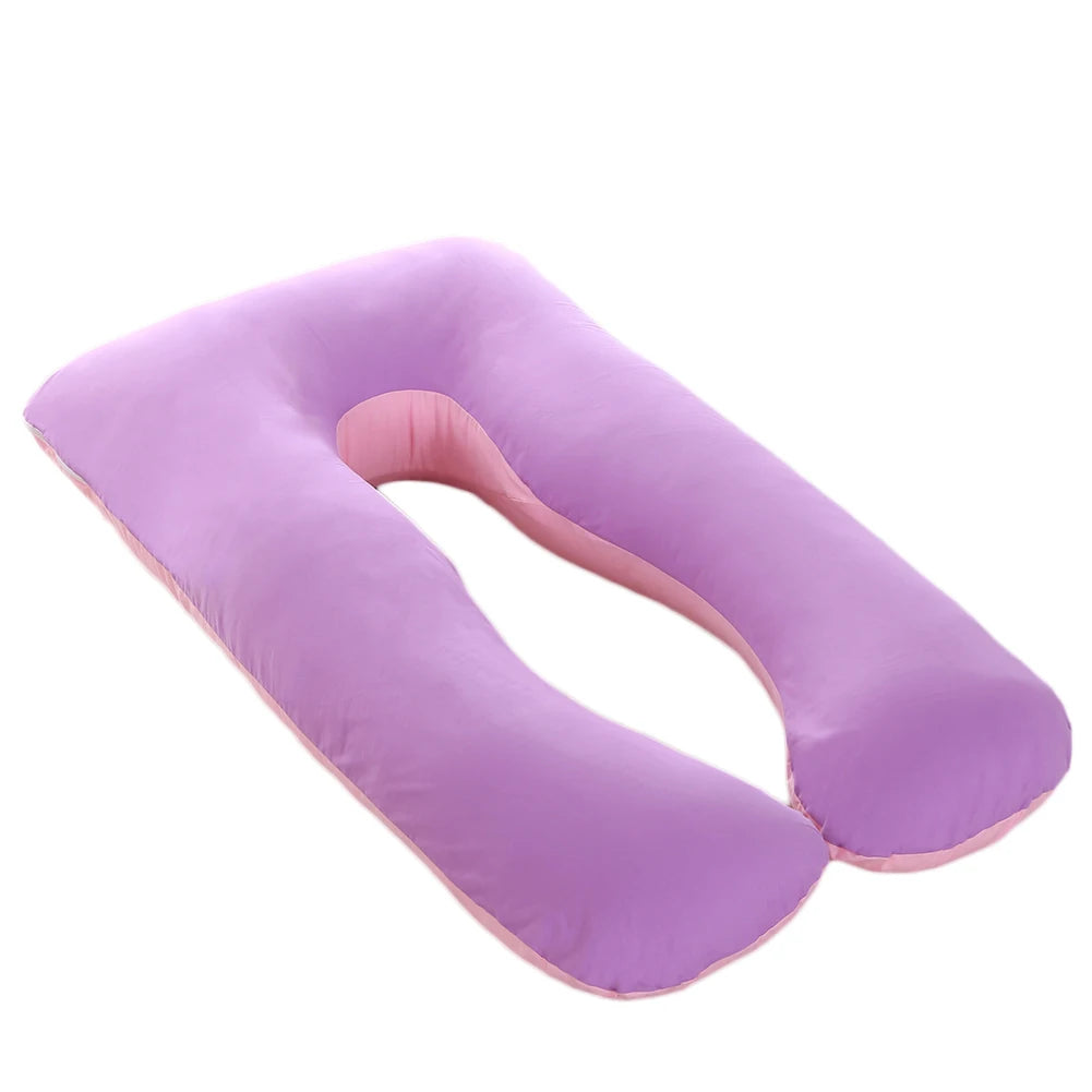 Premium Maternity & Nursing Pillow Case: Ultra-Soft Cotton U-Type Cover