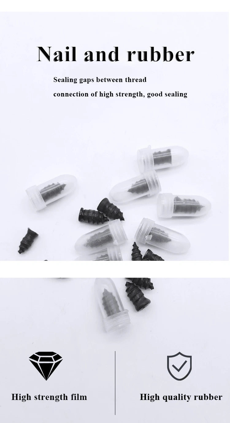 The 60-Second Roadside Fix: Universal Puncture Repair Screws for Cars & Bikes