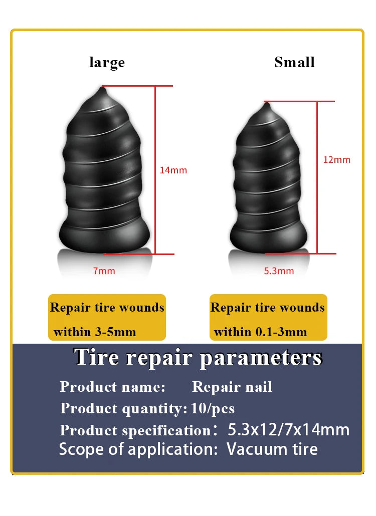 The 60-Second Roadside Fix: Universal Puncture Repair Screws for Cars & Bikes