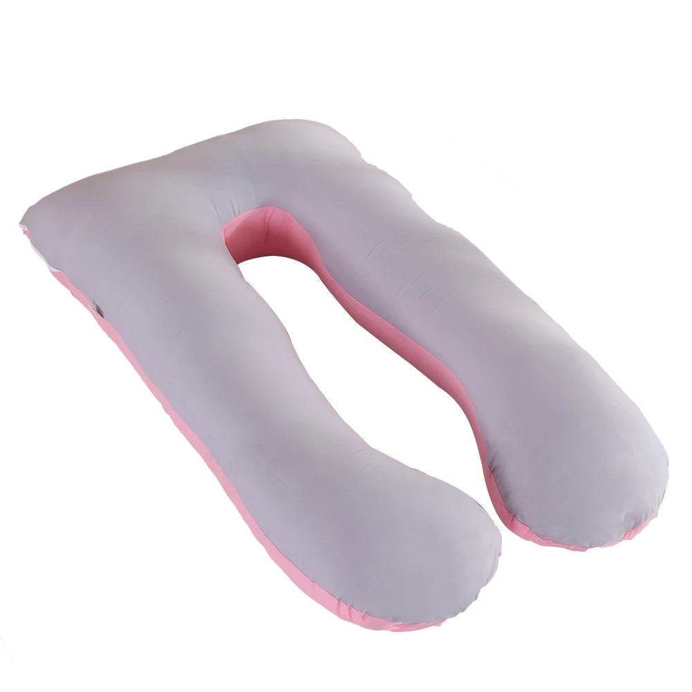 Premium Maternity & Nursing Pillow Case: Ultra-Soft Cotton U-Type Cover
