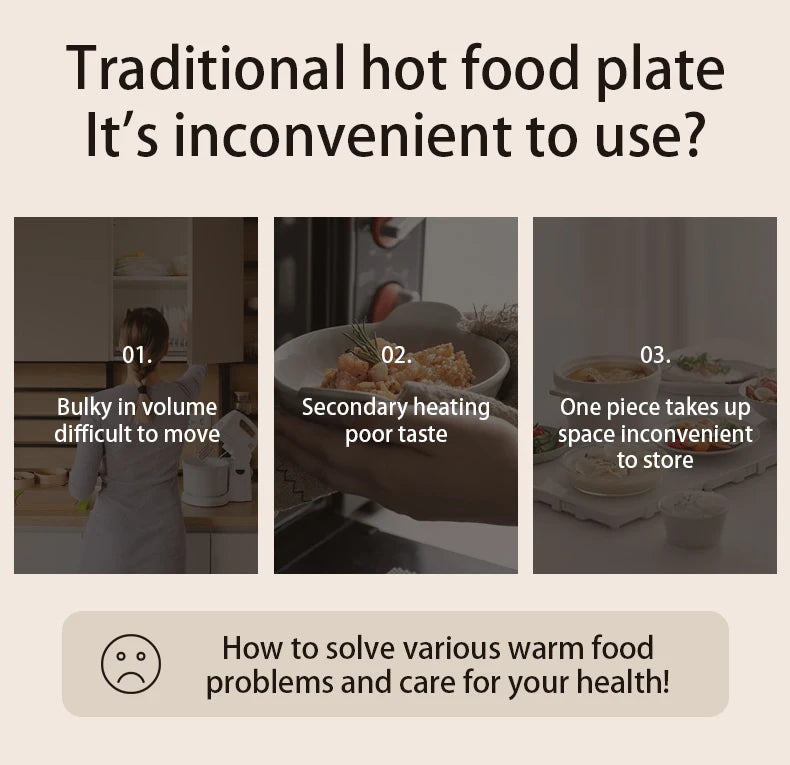 Modern Hostess Smart Electric Warming Tray: Portable, Fast-Heating Food Mat