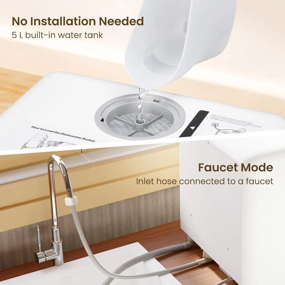 Portable Countertop Dishwasher