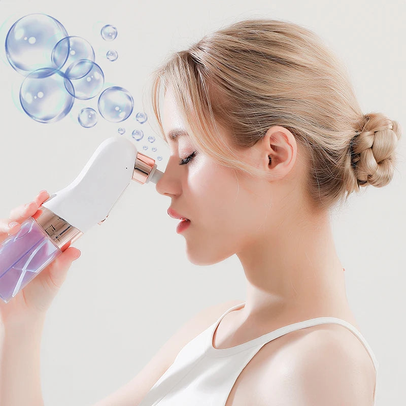 Professional Facial Pore Cleaner – 5-Probe Gentle Blackhead Vacuum & Skin Purifier