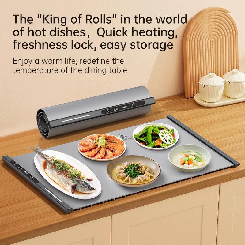 Modern Hostess Smart Electric Warming Tray: Portable, Fast-Heating Food Mat